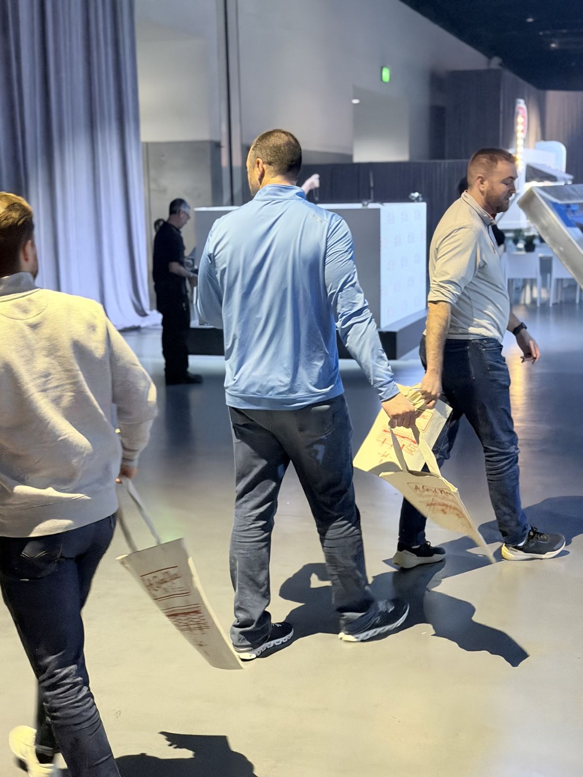 Merch Troop live event printing in Louisville — made live, worn out the door
